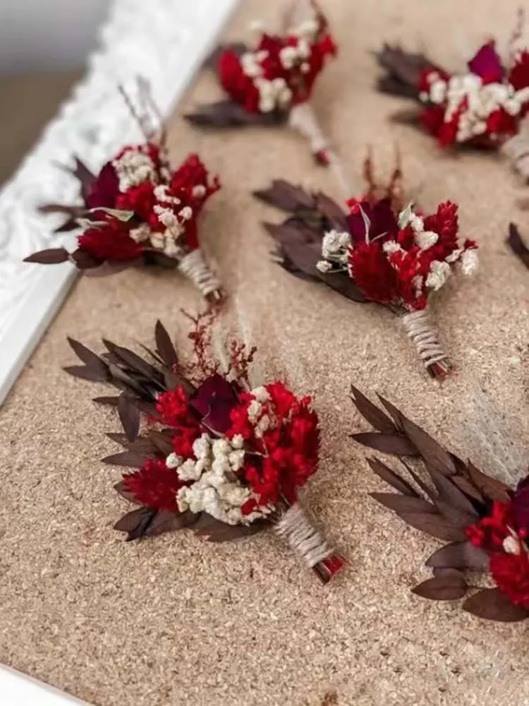 Mini getrocknete Blume für Handwerk kleine Braut Hochzeit Blumen sträuße erhalten Eukalyptus Girlande Dekoration Geburtstag Valentinstag Geschenk