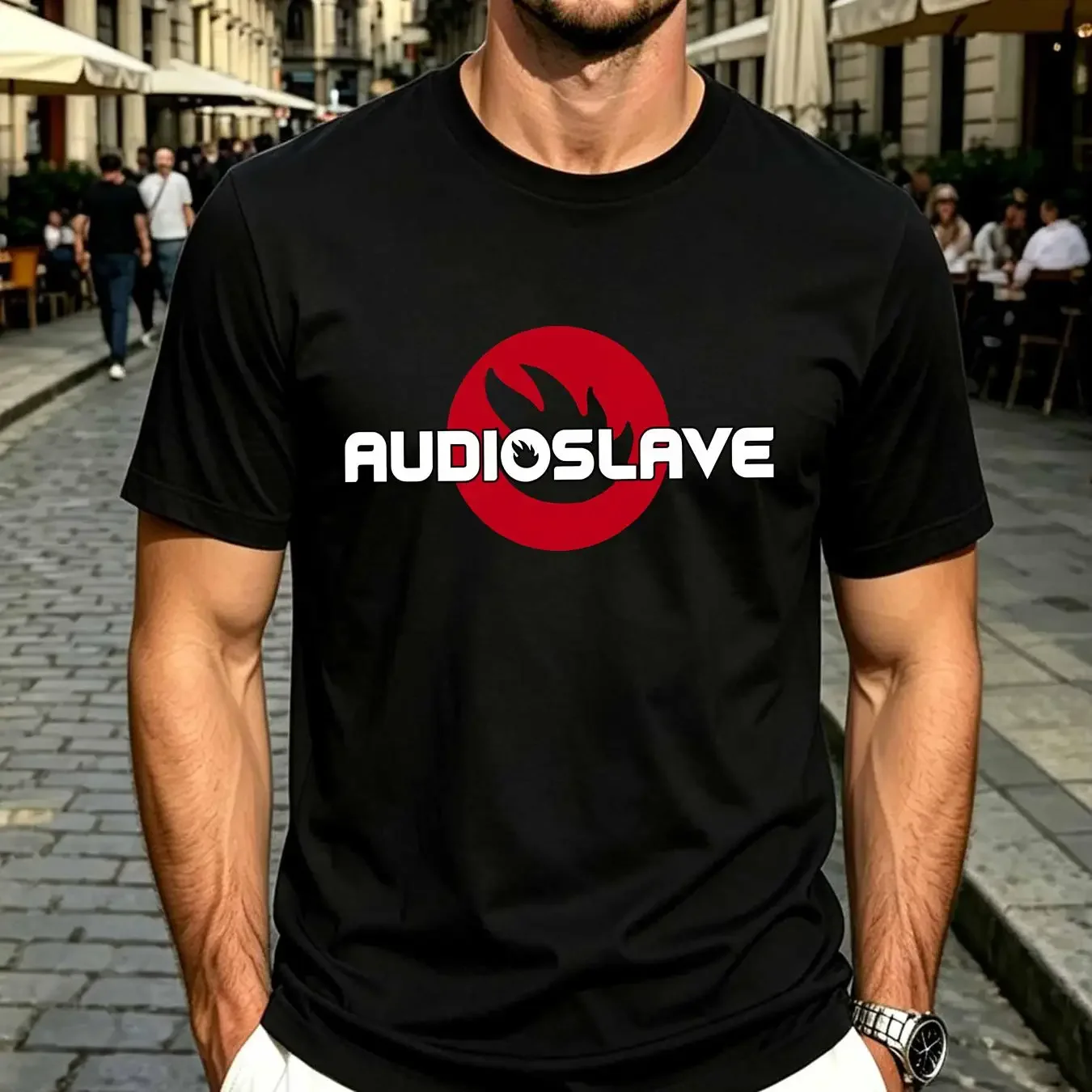 washed T Shirt Vintage 2005 Audioslave Tour Adult XL Chris Cornell RARE vintage Washed Top For Everyday Wear Unisex Soft
