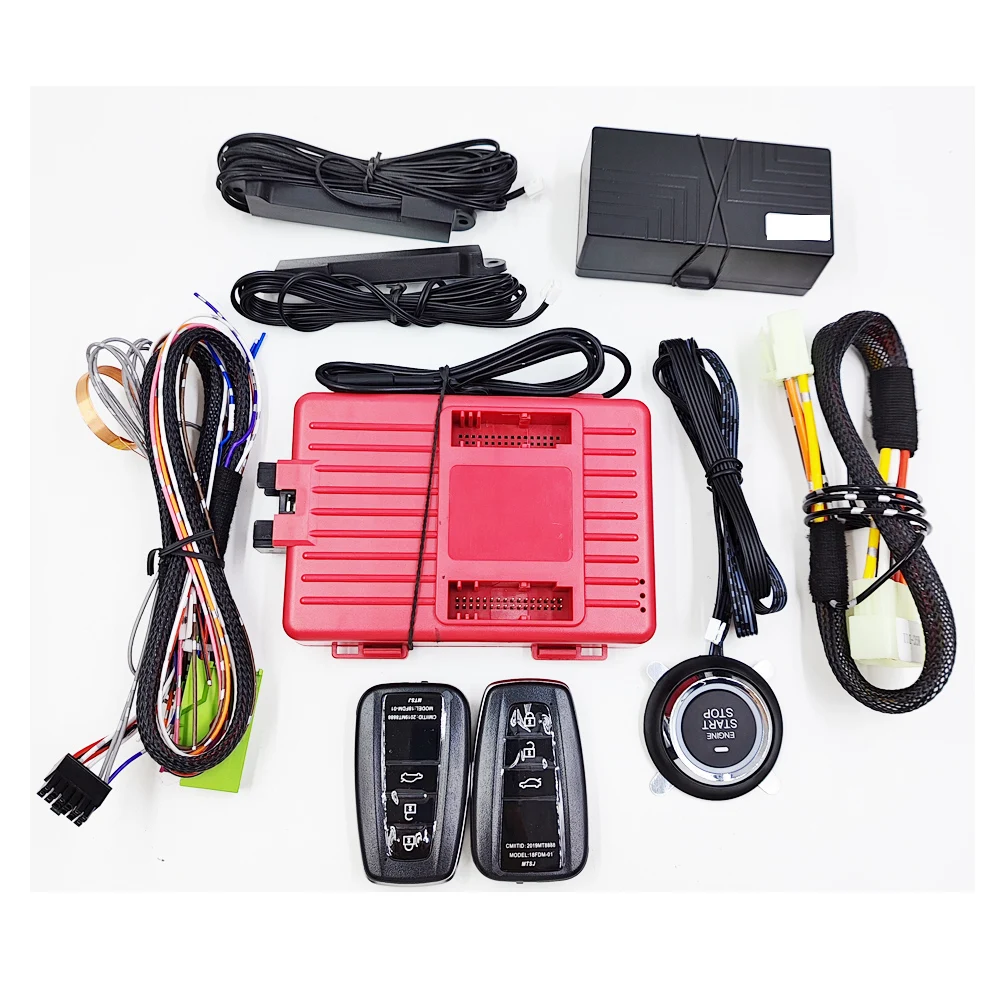 For Toyota hilux 2006-2020 Upgrade Engine Push Start Stop System Remote Starter Keyless Entry Access