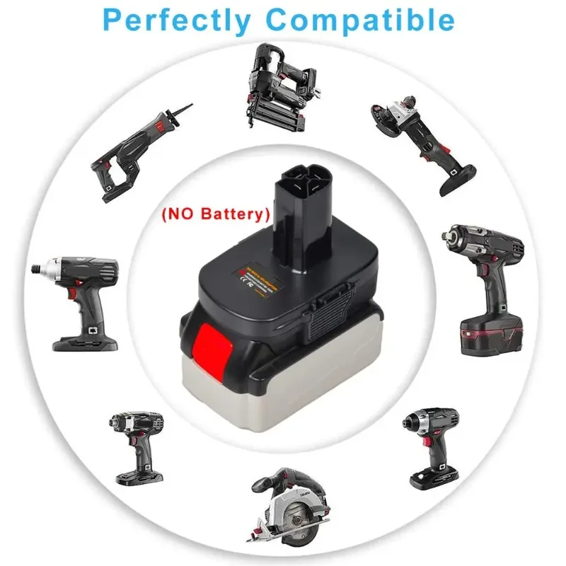 ALASICKA Battery Adapter BPS18GL for Black+Decker/Porter-Cabler/Stanley 20V Li-ion Battery To Fit for Craftsman 19.2V Power Tool