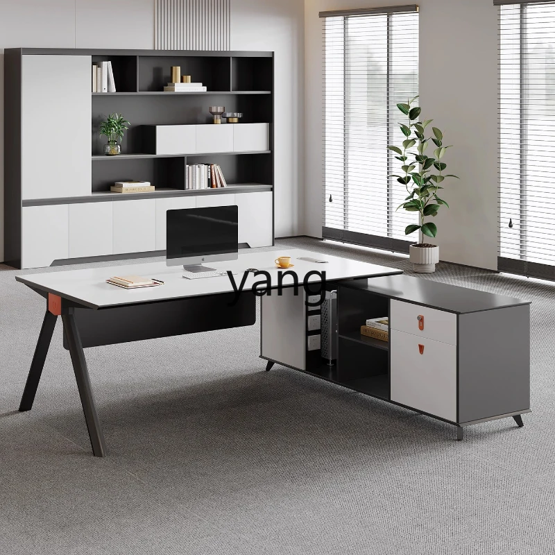 

LTT office desk and chair combination suit designer manager supervisor desk