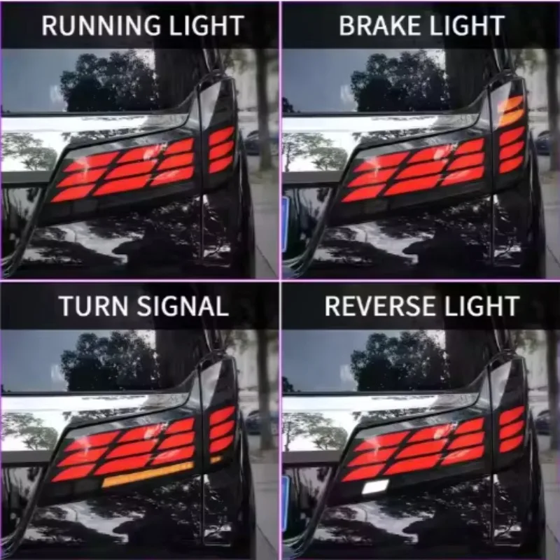 

For 2015-2022 Alpha Tail Light Upgrade Lossless with Red Lens New Condition-Compatible with 2024 for Alpha Bumpers2025