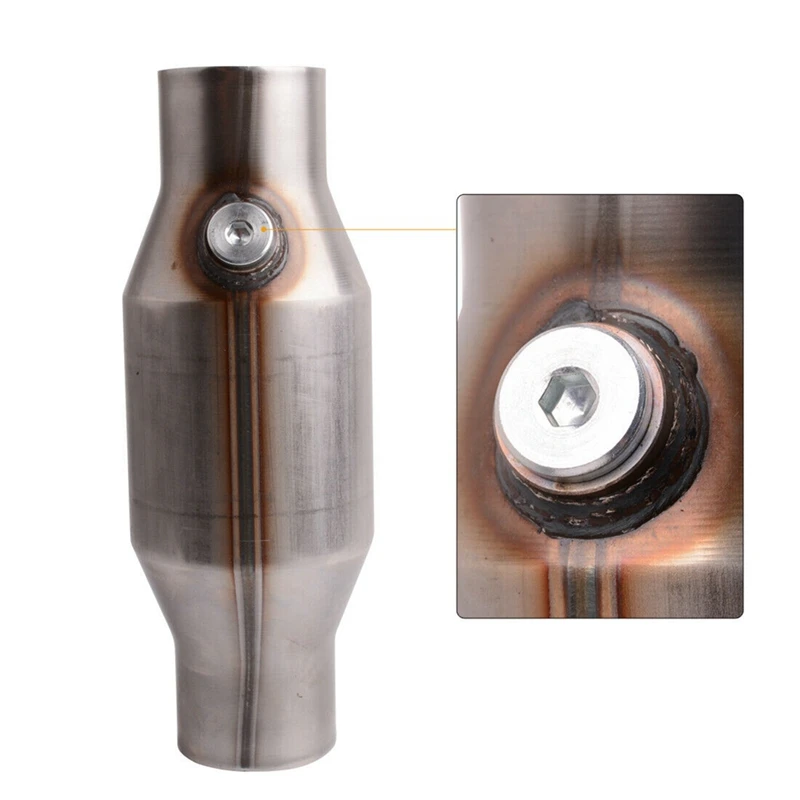 Convertitori catalitici da 2,5 pollici da 2 pezzi in acciaio inossidabile ad alto flusso 425250   Convertitore catalitico di scarico