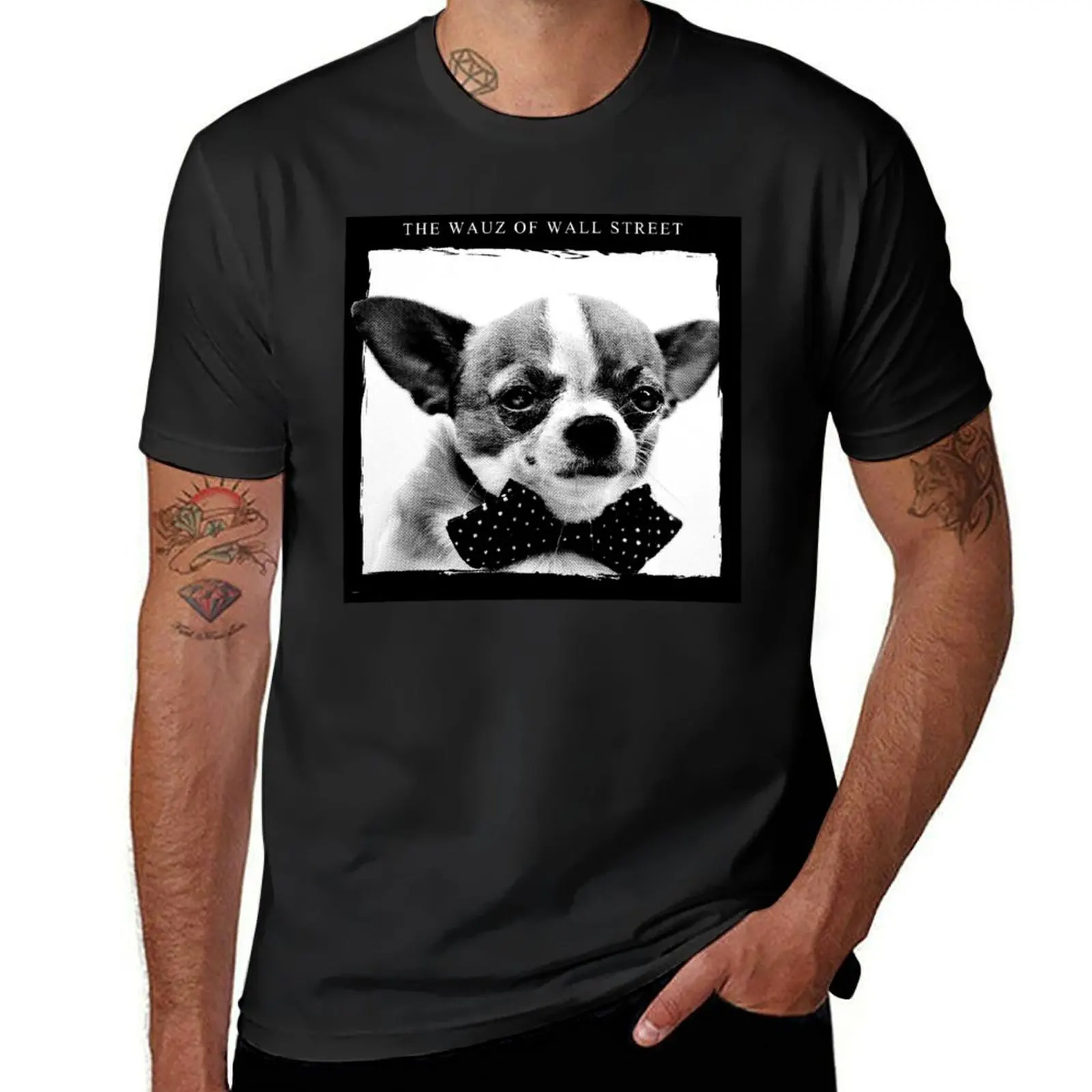 

The Wauz of Wall Street T-Shirt oversizeds anime stuff vintage t shirts Men's clothing