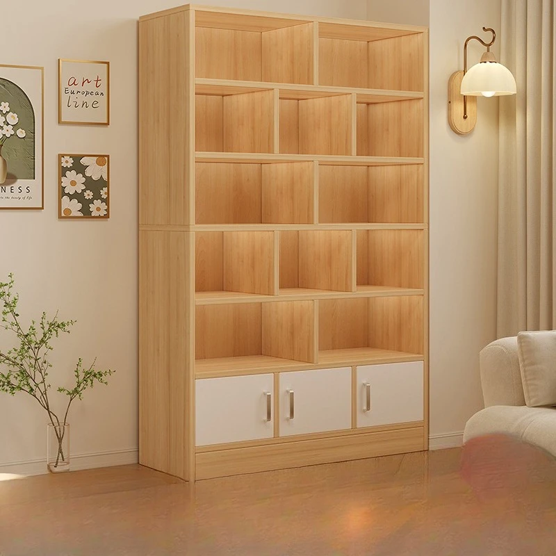 

Bookshelf Floor-to-ceiling storage Shelf Integrated wall storage cabinet Living room display bookcase