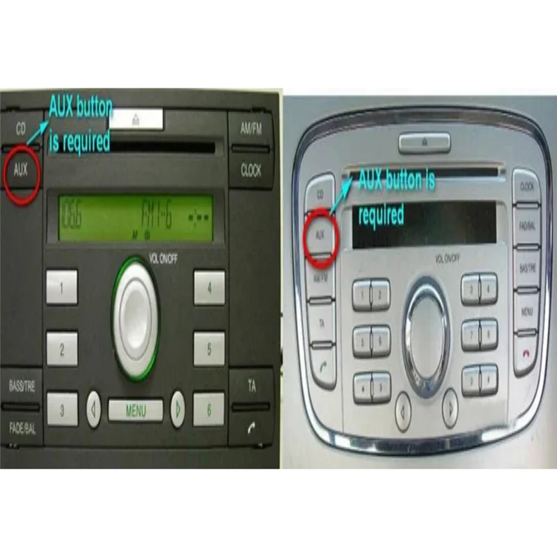 

Аудиоадаптер ABWY-Bluetooth для вспомогательной линии ввода радио Focus Carnival 6000CD