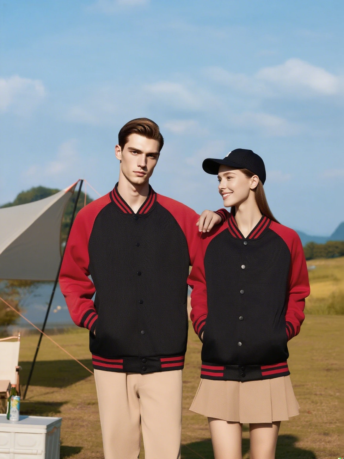 

Men's and Women's Baseball Uniforms Spring and Autumn New Long-sleeved Coat Sports Jacket Sweater Brand Hoodie Breathable Top