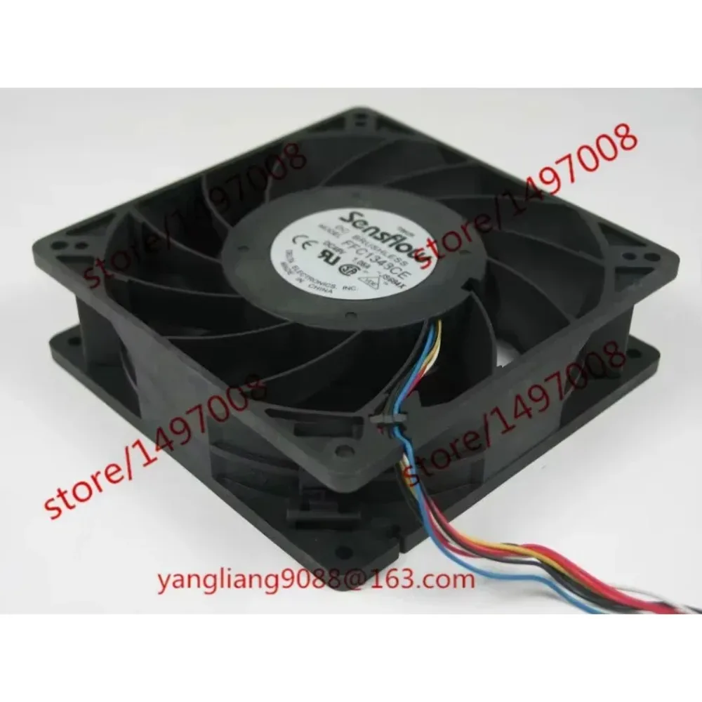 Delta Electronics FFC1348CE JS684X DC 48V 1.05A 7-Wire 127X127X38mm Cooling Fan