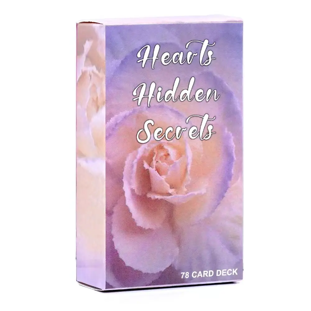 

Скрытые секреты, колода Таро, настольная игра, ситуация 78 Csards, Oracle, глянцевая колода с двойным пламенем, колода для сообщений, подарок на вечеринку