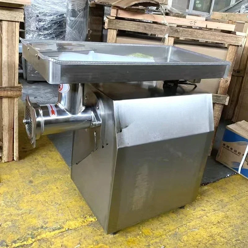 

Meat Grinder Commercial 1500W 320Kg Per Hours Stuffing Sausage Maker Stainless Steel Fatty Chicken Mincer Equipment