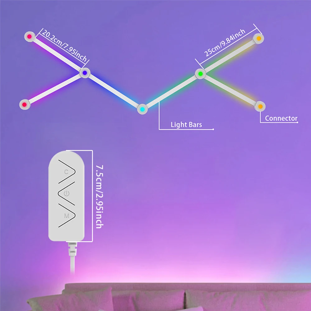 smart-wifi-app-control-wall-lamp-diy-night-light-splicing-led-rgb-dynamic-atmosphere-lighting-home-room-bar-decoration-wandlamp