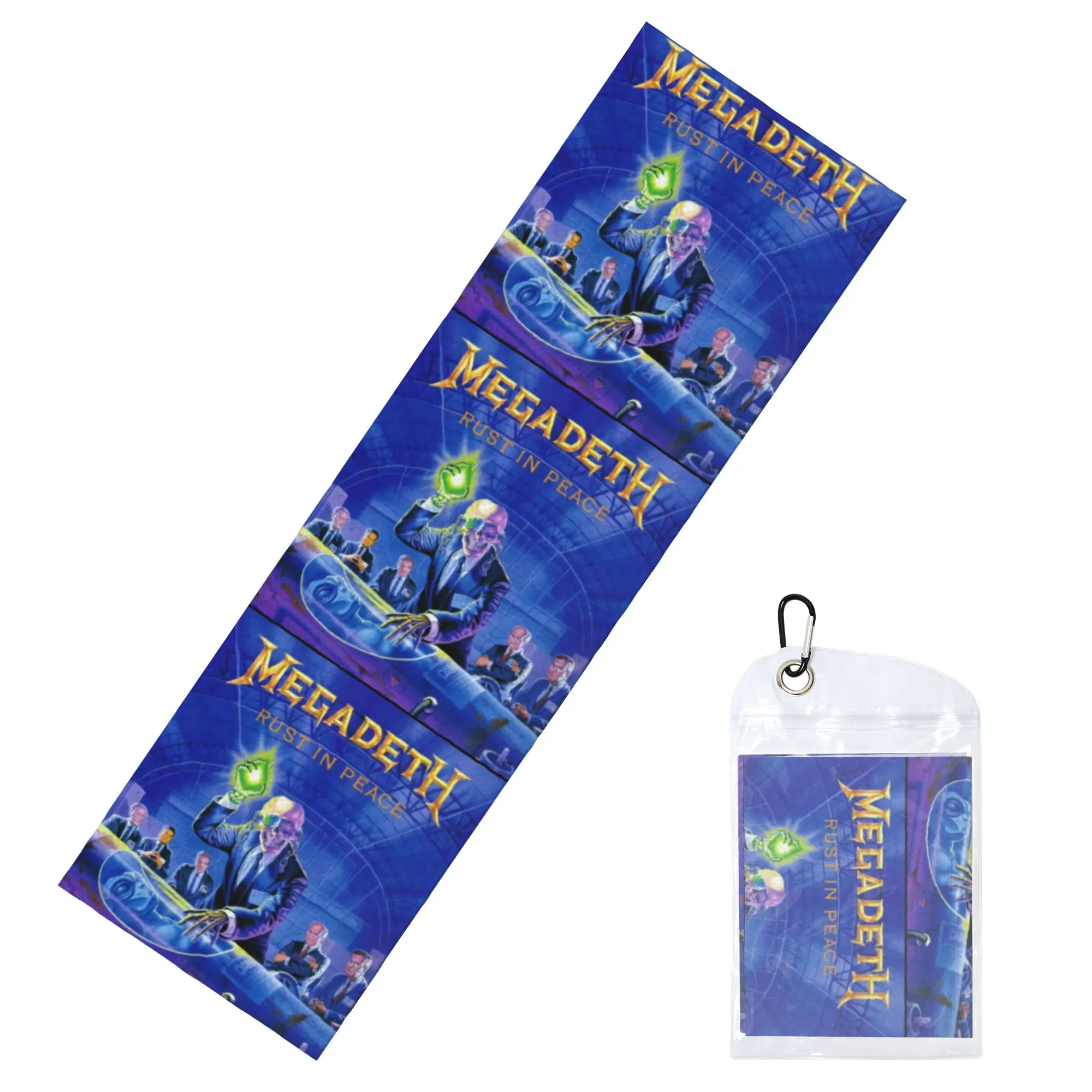 Megadeths Heavy Metal Band Towel Quick Dry Rust In Peace Super Soft  Running Towels