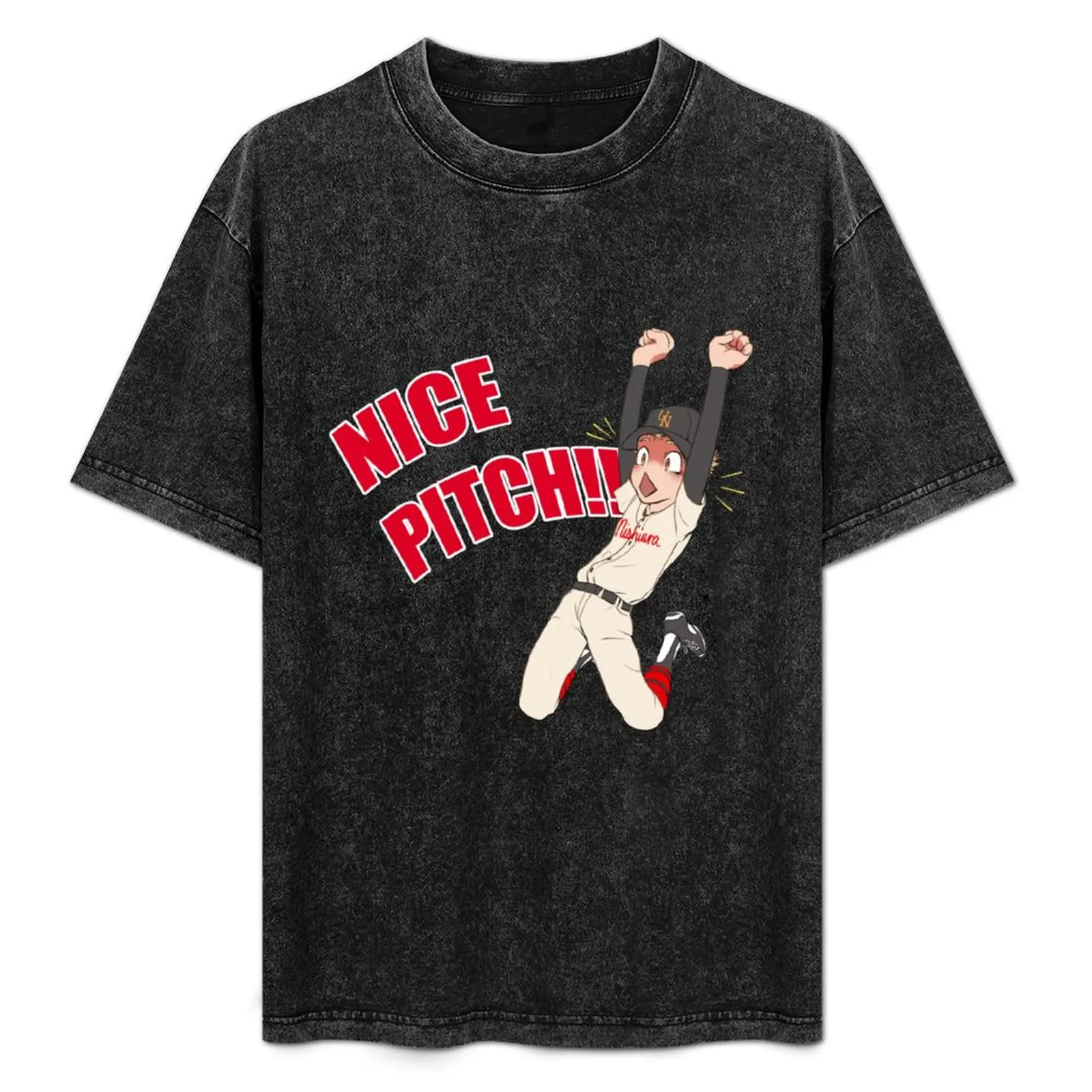 Mihashi Ren - NICE PITCH!! T-Shirt sublime oversizeds mens champion t shirts