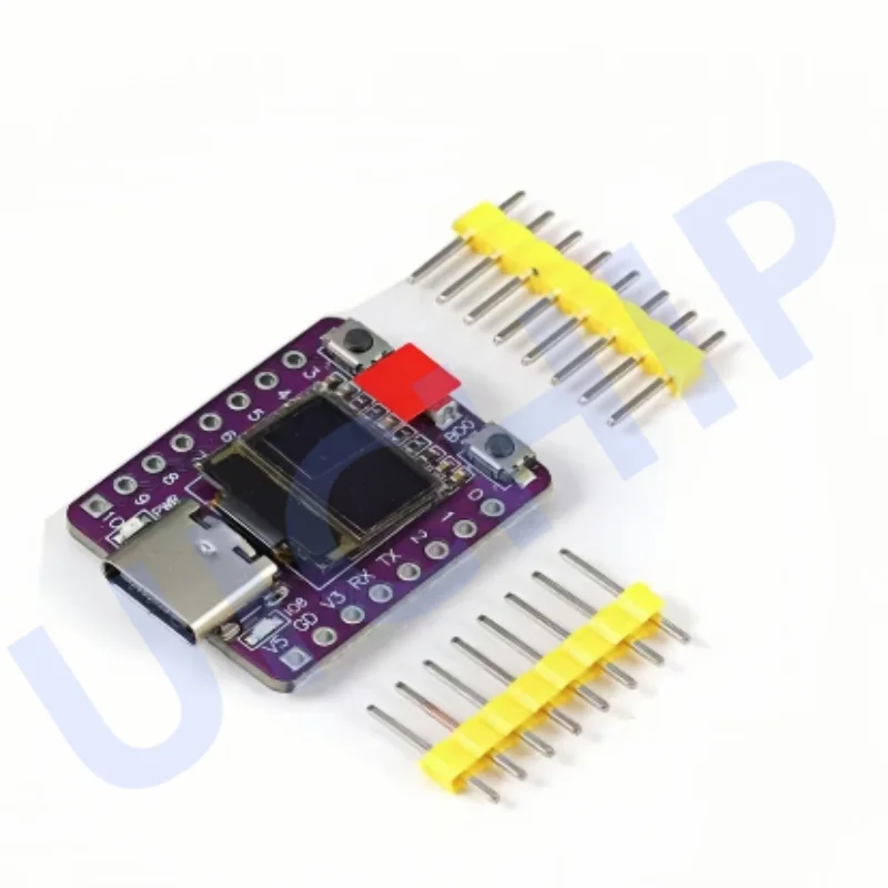 ESP32-C3 OLED development board with 0.42 inch OLED module ceramic antenna ESP32 supermini development board wifi Bluetooth