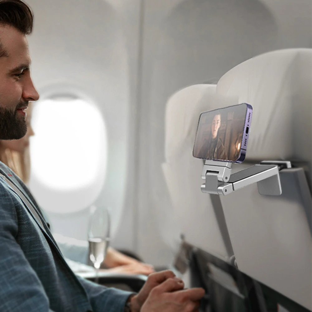 

Магнитное крепление для телефона с вращением на 360 градусов. Подставка для мобильного телефона. Дорожная подставка для телефона для длительного полета.