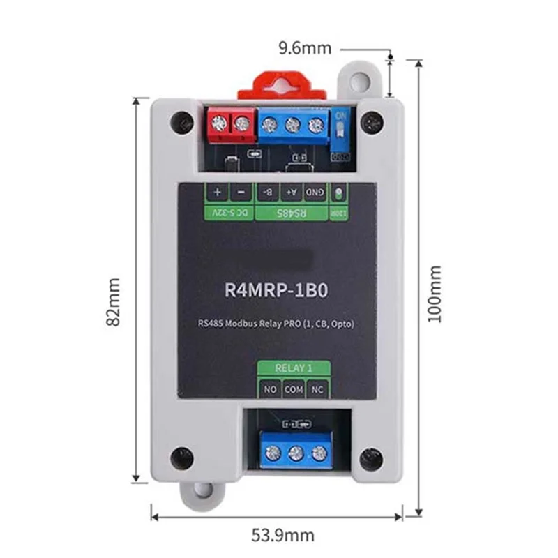 RS485 Modbus Relay PRO RS485 واجهة التتابع Modbus RTU بروتوكول التحكم Optocoupler العزلة
