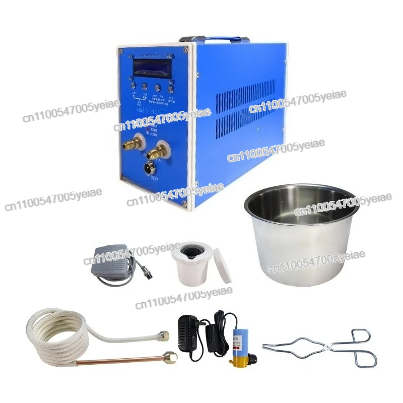 

For 3000W High-frequency Induction Heating Machine ZVS Induction Heater Silver Gold Melting Furnace