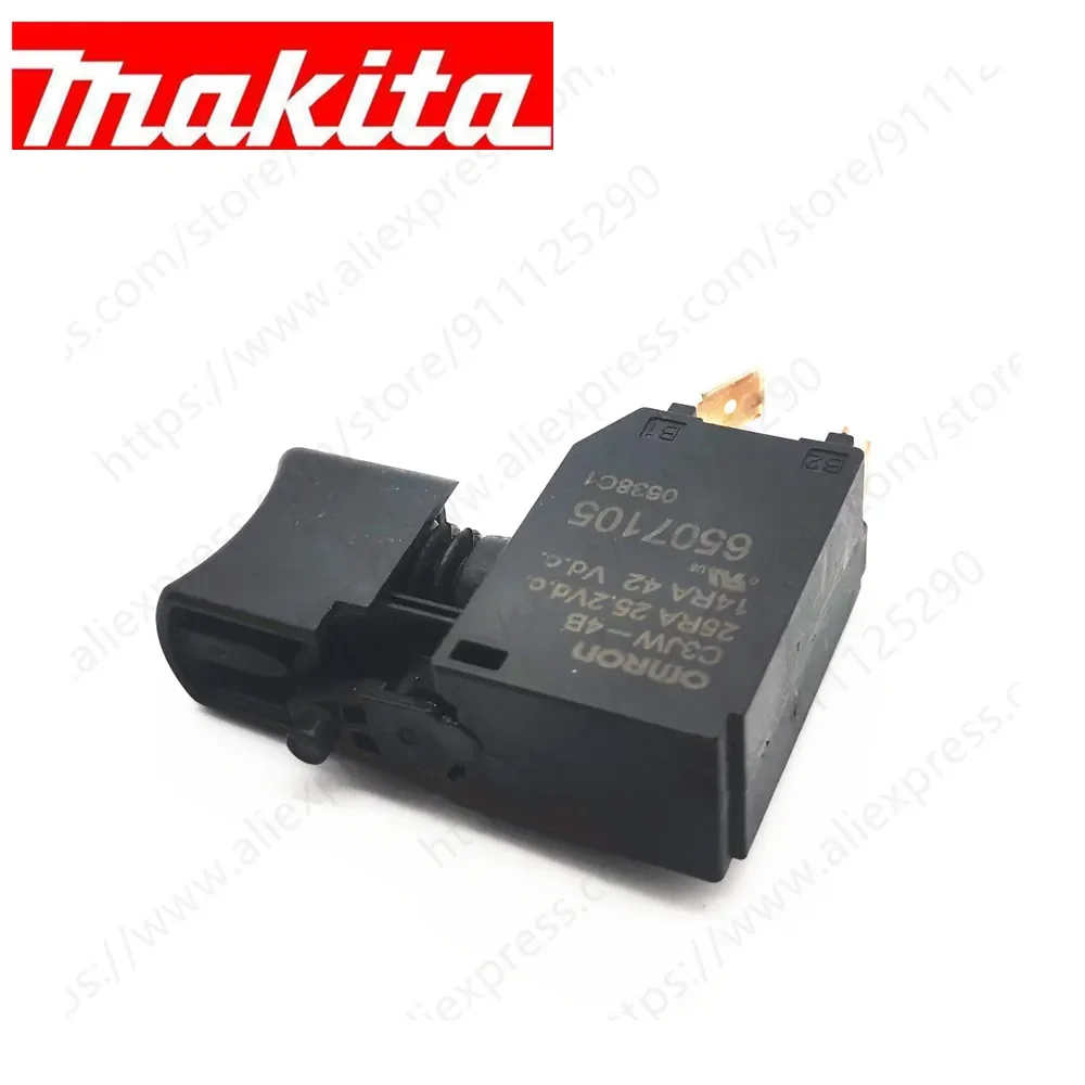 Switch for Makita  DDF484 DHP484 DJR188 DDF481 DHP481 DHP480 DDF481 DDF480 HP480D DDF481RFE6507105 650710-5