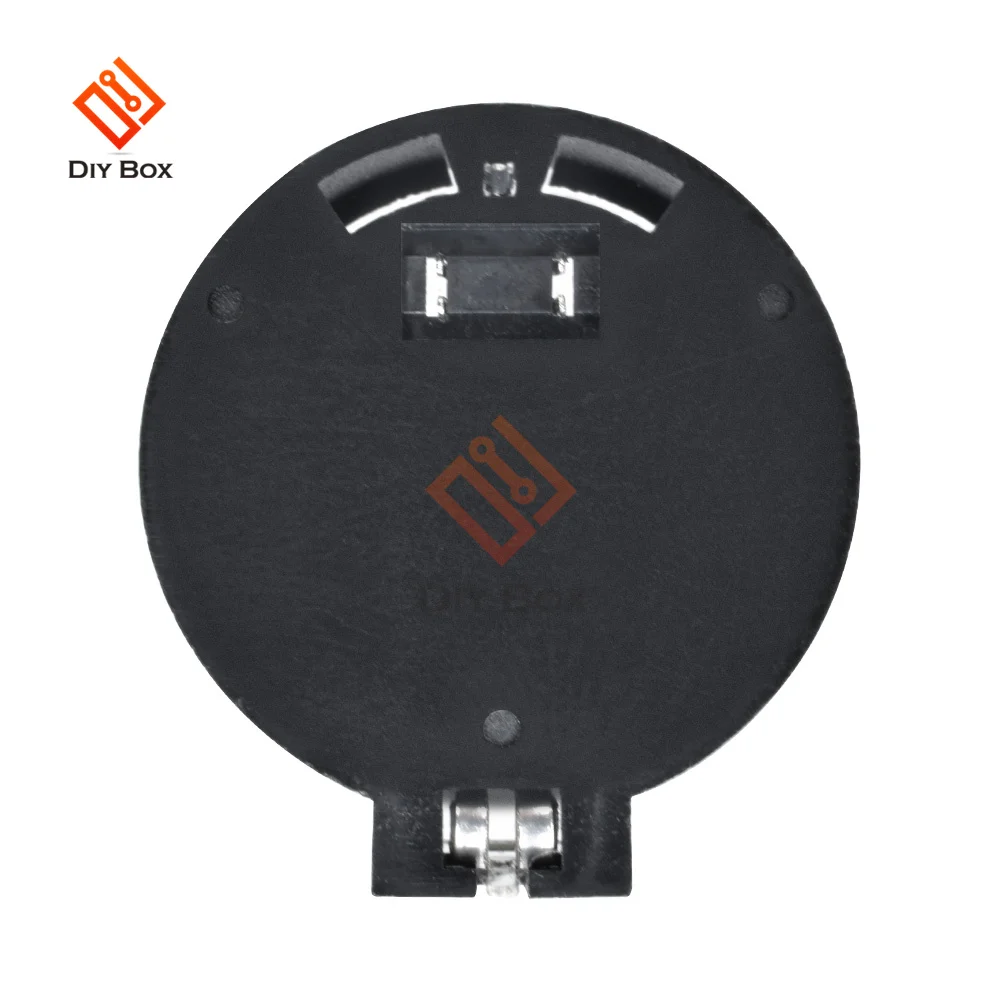 10-50 個 CR2032 CR2025 CR2016 バッテリーホルダー コイン電池ホルダー ボックスケース ソケット 2 ピン付き 3V  ブラック マウントリードははんだが必要です - AliExpress 44