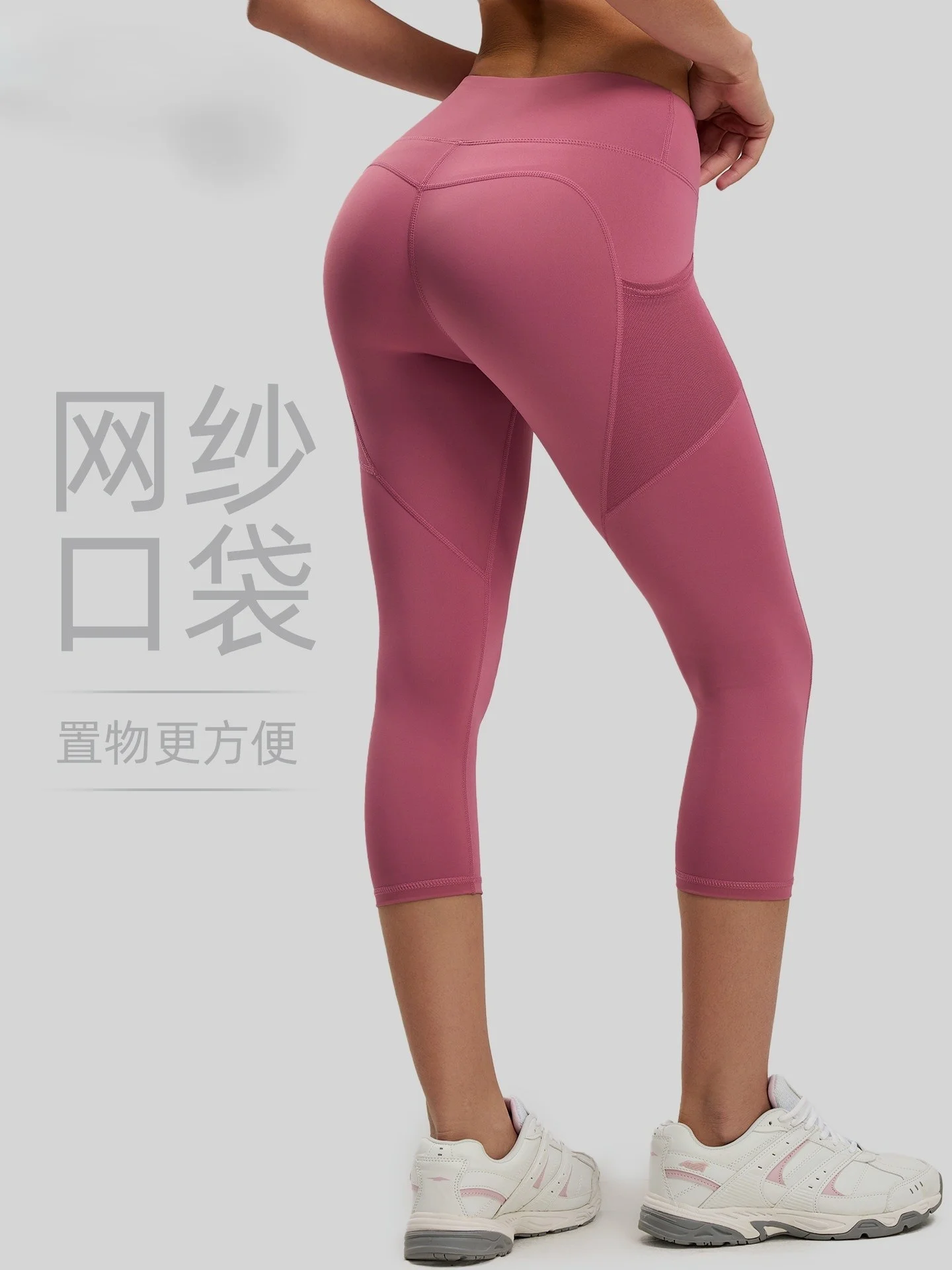 ヨガパンツ グレー オーバーサイズ 女性用 リラックスしたヨーロッパとアメリカのスタイル ボディタイト 洗える ボトムス ラジーアップ ワイド フォールドオーバーライン フット付き 吸収性 イン