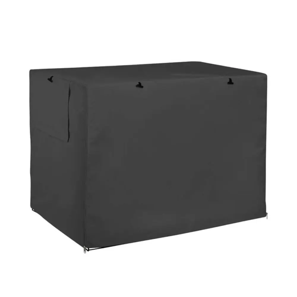 waterproof-pet-kennel-cover-outdoor-oxford-fabric-crate-protector-sunshade-dustproof-windproof-garden-cage-shelter-beige