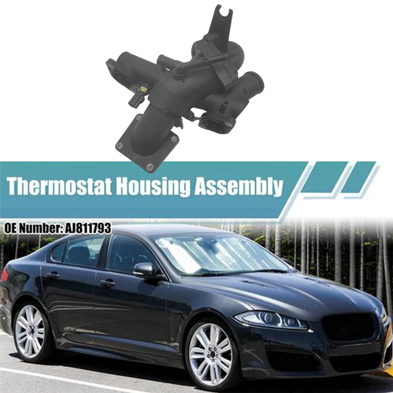 

Car Thermostat Housing Assembly AJ811793 For Jaguar S-Type XF XJ XK Car Engine Accessories-ABQA