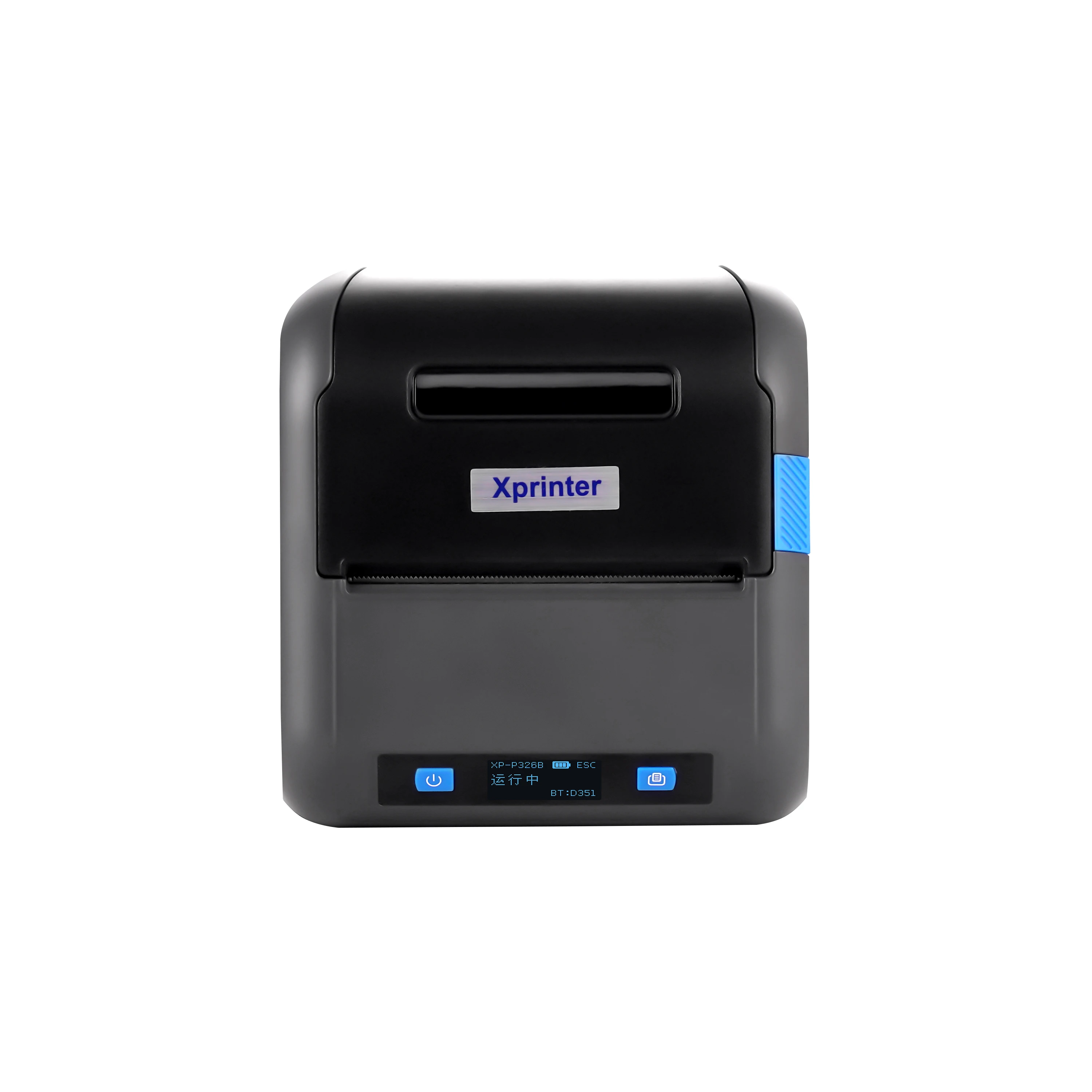 Portable Thermal Receipt and Label Printer Xprinter XP-P32B/P326B 4x6 Model for Supermarket Small Business POS System
