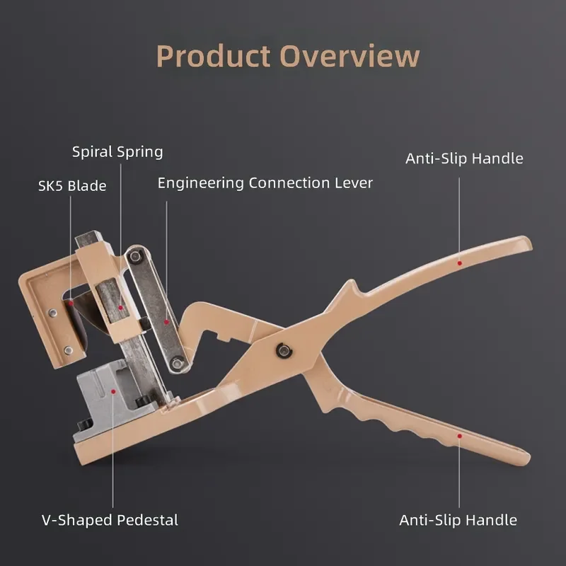 Grafting Tool Kit Grafting Shears Pliers Machine Multifunctional Fruit Tree Seedling Grafting Device Garden Pruning Cutter