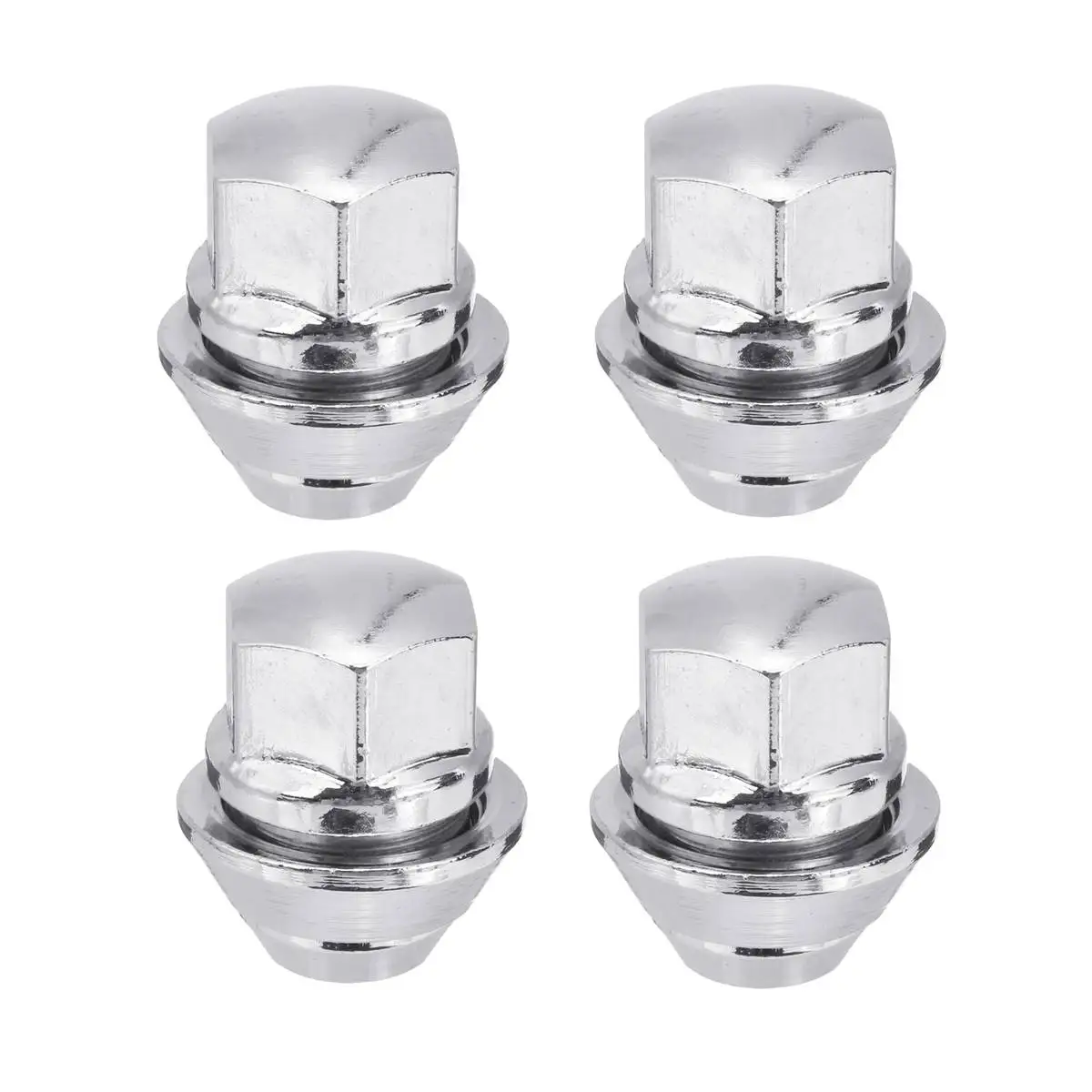 4/8/16pcs M12x1.5 Replacement Wheel Nuts Alloy 19mm For Ford /C-MAX /CORTINA /FOCUS Chrom