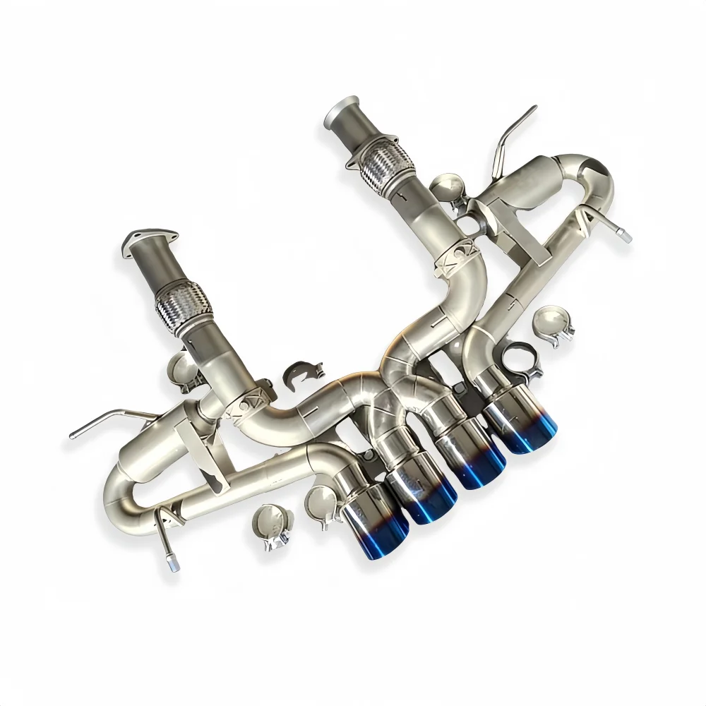 High Quality Stainless Steel Catback Exhaust Pipe for Lamborghini Huracan 5.2L 2014-2023 Valve Exhaust System Muffler