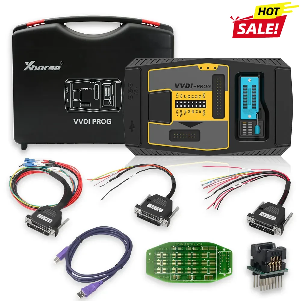 VVDI-PROG Xhorse  Auto Programmer VVDI PROG Auto Diangnostic-tool OBD Scanner Fast Shipping