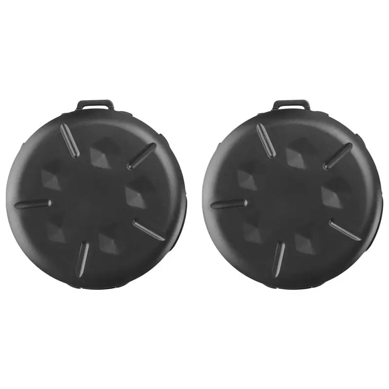 ABRT-2 Pack Coin Dispenser - Portable Coin Case With Clip, Change Holder Minimalist Coin Collection Wallet (2 Pack, Black)