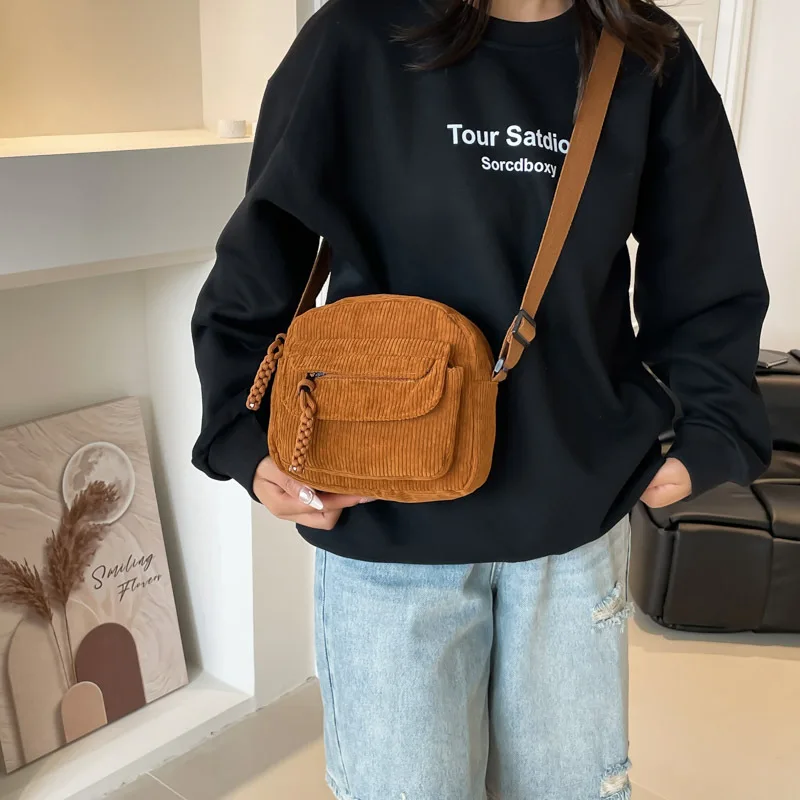 

2025 summer new stylish and trendy small square bag fashionable and casual lady's shoulder cross-body bag