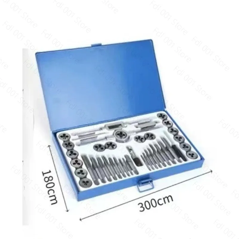 for 45/86/110pcs Tap and Die Set Metric Imperial Bearing Steel Hand Tapping Tool Kit