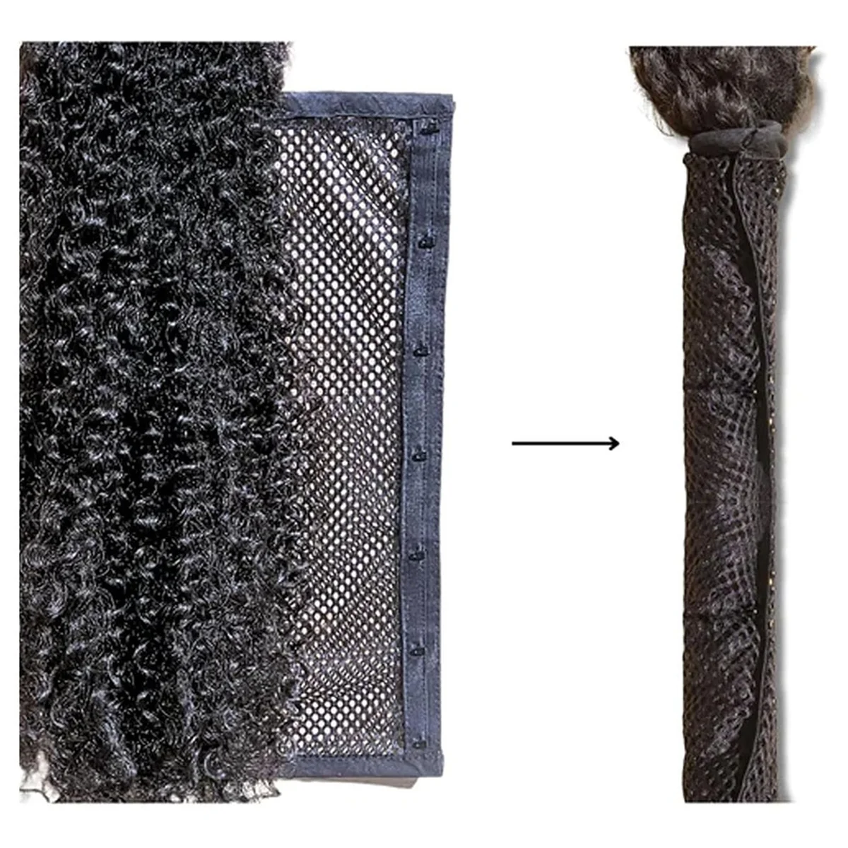 Civière de cheveux à verrouillage de longueur, civière de cheveux de longueur et de verrouillage, filet d'étirement de cheveux de longueur et de verrouillage, 1PC, 13 po