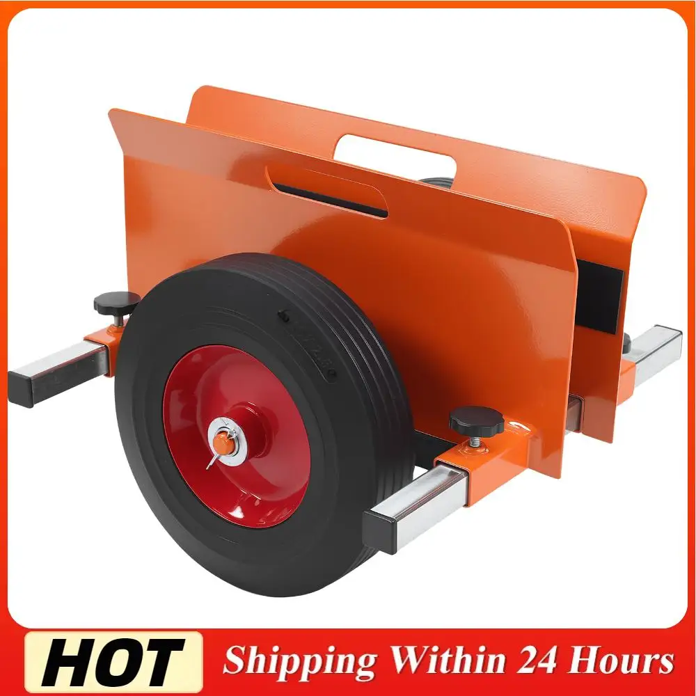 

Универсальная тележка для перевозки плит с цельнолитыми резиновыми колесами, грузоподъемность 1100 фунтов, с ручкой, для дерева, фанеры, дверей, ограждений, гипсокартона