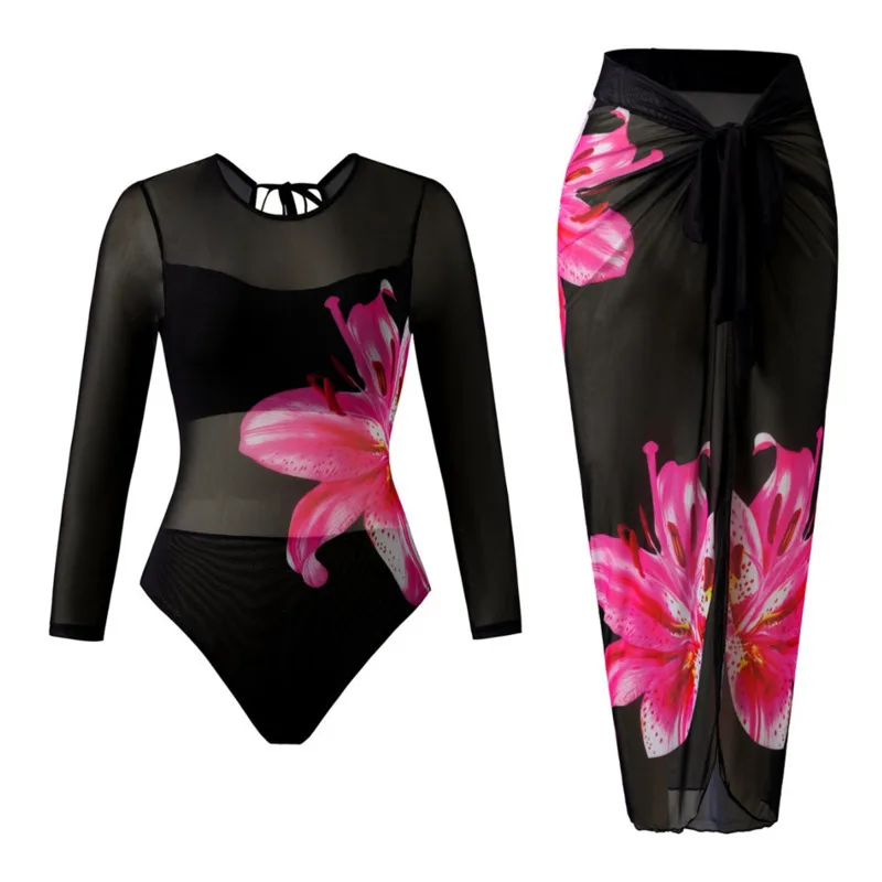 

Летний принт, сексуальные цельные купальники, закрытые женские купальники, одежда для плавания с эффектом пуш-ап, купальные костюмы для тела, пляжная одежда, купальщица в бассейне 2026