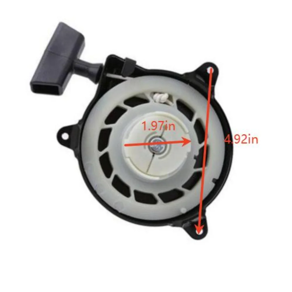 Pull Start Assembly 499706 Compatible With 091212 091232 Lawn Mower Engine Recoil Starter Replacement Garden Tool Part
