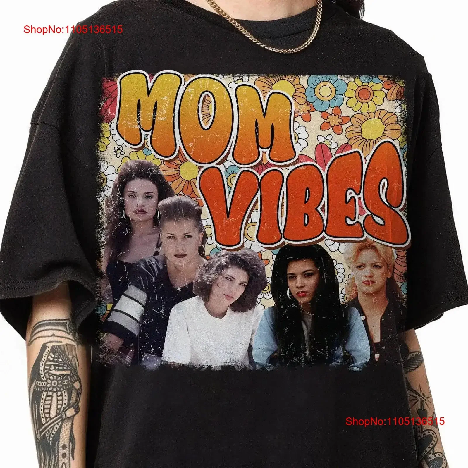 

Футболка 80-х годов Mom Vibes, модная футболка на День матери, забавная жизнь, крутая M, винтажная, стираная, для дома, удобная, растянутая, универсальная