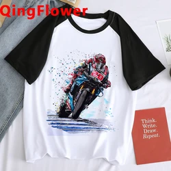 Fabio Quartararo El Diablo T-Shirt French Grand Prix Motorcycle Rider Racing Classic Man Tee Shirt Short Sleeve Male Streetwear