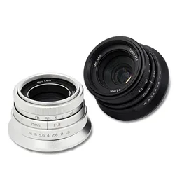 25mm F1.8 II Lens For Canon EOS M M3 M50 M6 SONY A6000 A5000 Fujifilm FUJI X-T1 X-T10 X-A5 X-A100 Olympus Panasonic Camera