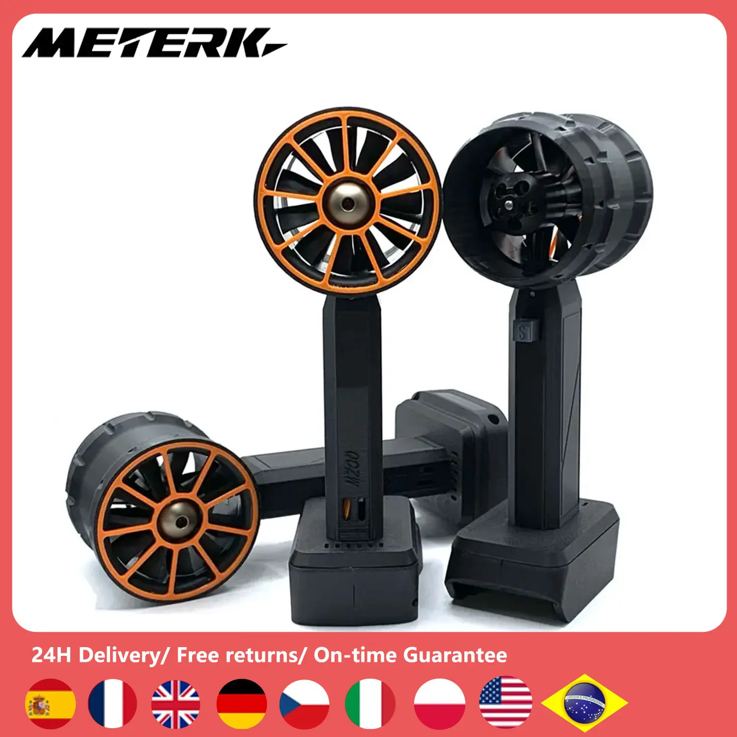 Handheld Turbofan 64mm bürstenloser Motor Jet Fan 2200g Schub Auto waschanlage Hochleistungs-Staub