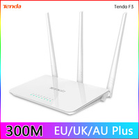 Hot Selling Tenda F3 300Mbps Wireless Routers Easy Setup English System Wifi Router 3 5dBi External Antennas Home Router