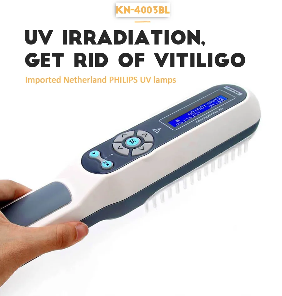 Vitiligo phototherapy Kernel KN-4003BL Home use 311nm Narrowband UVB Lamp Psoriasis Vitiligo uv light for vitiligo treatment