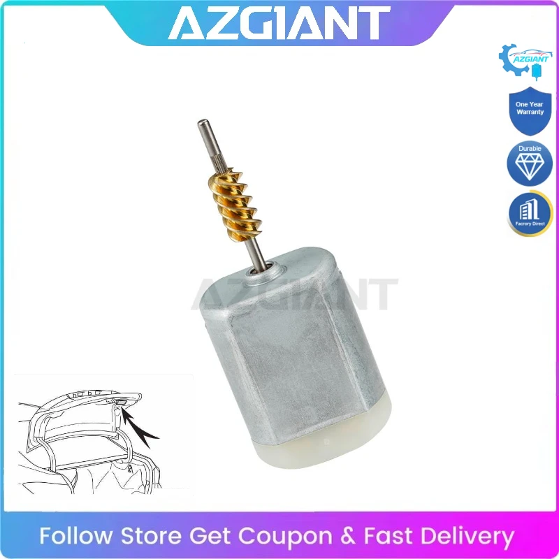

AZGIANT for 2018-2022 Hyundai Accent Car Trunk Lock Actuator Tailgate Mini Motor Easy to Replace Save Money #81230H5010