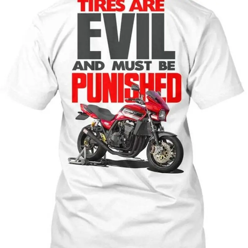 

Red Zrx Tires Are Evil And Must Be Punished T Shirt Ma Premium M 2XL