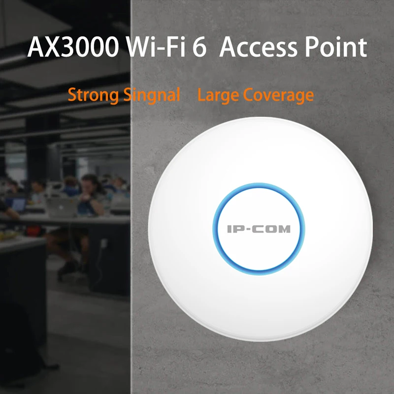 AX3000 WiFi6 Dual Band Access Point Range Extender Wireless AP 2,4G + 5Ghz High Power Router Signal Booster POE