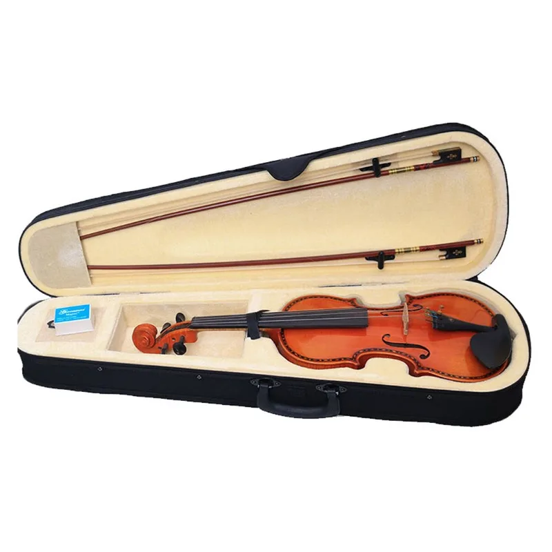 4/4 Oxford Cloth Violin Backpack Storage Bag Shockproof Piano Case Violin Case Backpack Stringed Musical Instruments Accessories