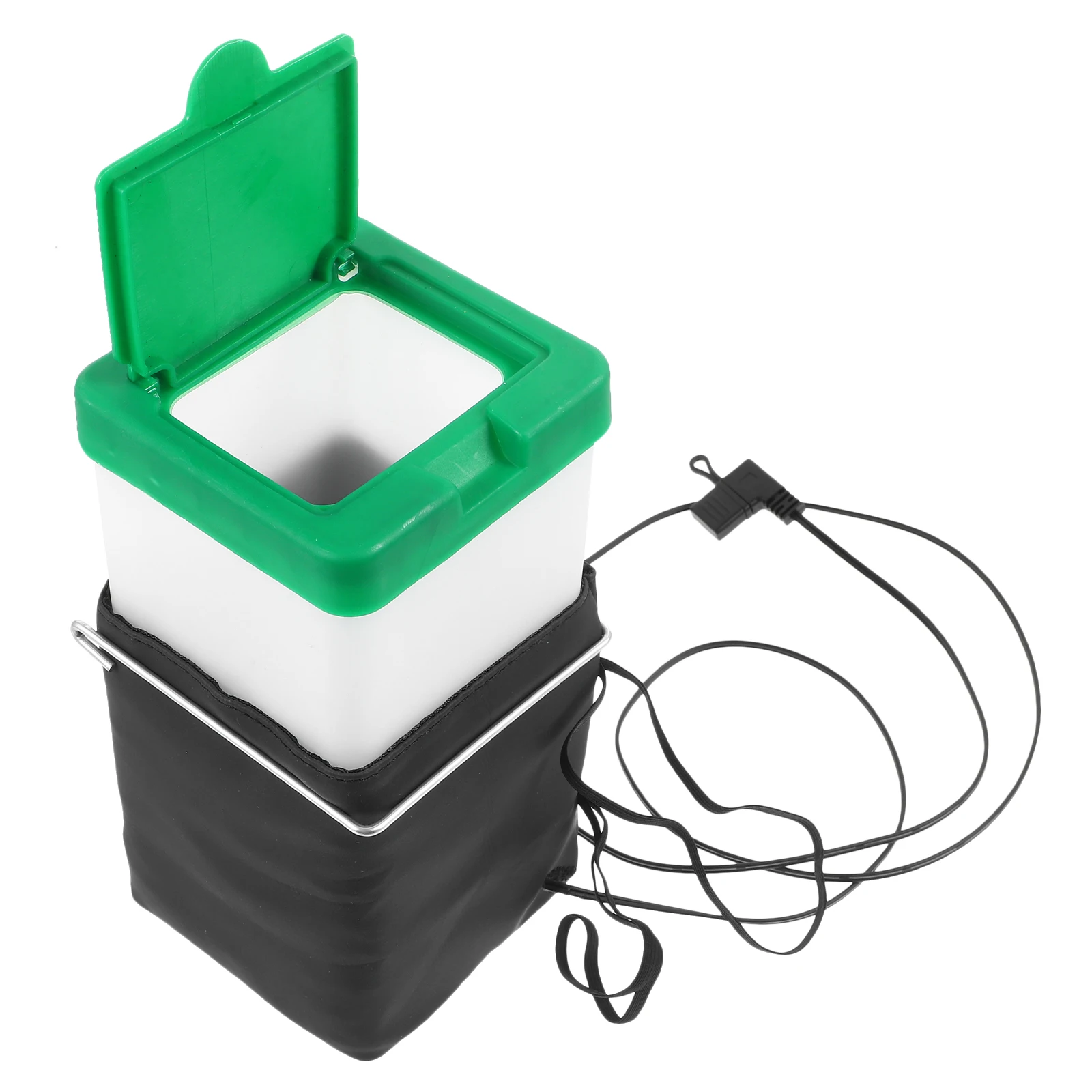 

Бутылка для воды с подогревом для кроликов, хомяков, автоматический контроль температуры, пластиковый диспенсер для воды с защитой от утечек, подвесная клетка-кормушка