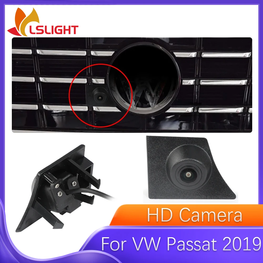 

OEM-камера переднего вида для VW Passat HD ночного видения, широкий угол 150 ° Система парковочного монитора «рыбий глаз», аксессуары для автомобильной электроники